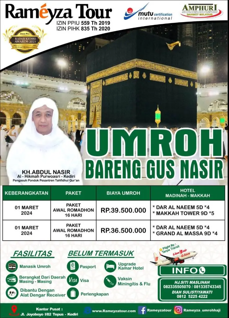 Paket Umroh Kediri Rameyza 4
